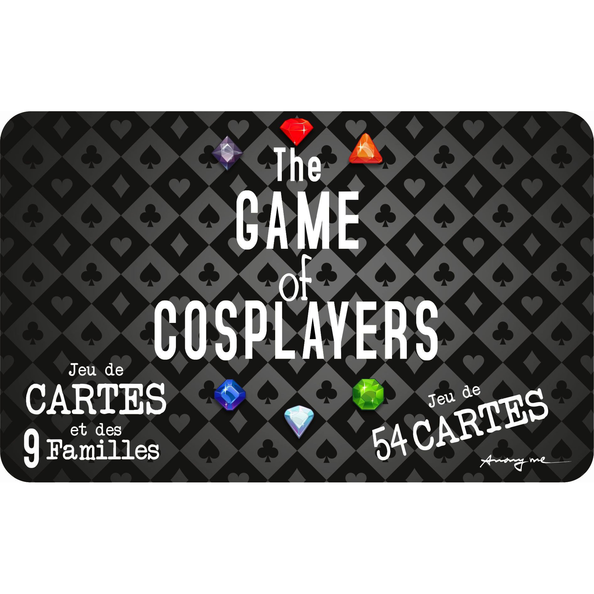 CARTES – le JEU  :  THE GAME OF COSPLAYERS